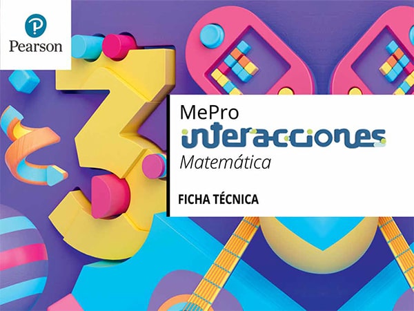Banner con imagen ilustrativa de MePro Interacciones Matemática